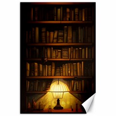 Books Library Canvas 20  X 30 