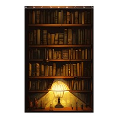 Books Library Shower Curtain 48  X 72  (small)  by uniart180623