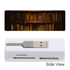 Books Library Memory Card Reader (stick) by uniart180623