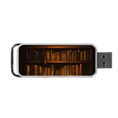 Books Library Portable Usb Flash (two Sides) by uniart180623