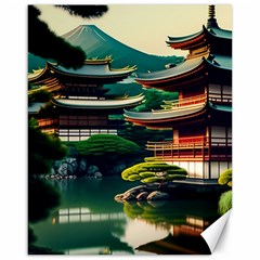 Japan Mount Fuji Japanese Canvas 16  X 20  by uniart180623