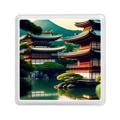 Japan Mount Fuji Japanese Memory Card Reader (square) by uniart180623