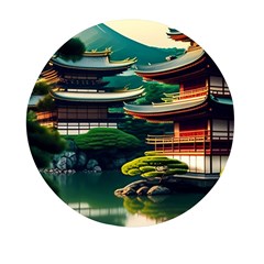 Japan Mount Fuji Japanese Mini Round Pill Box (pack Of 3) by uniart180623