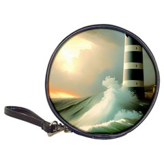 Sea Ocean Waves Lighthouse Nature Classic 20-cd Wallets by uniart180623