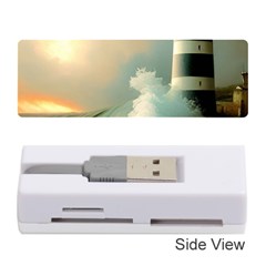 Sea Ocean Waves Lighthouse Nature Memory Card Reader (stick) by uniart180623