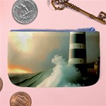 Sea Ocean Waves Lighthouse Nature Large Coin Purse Back