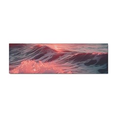 Ocean Waves Sunset Sticker Bumper (100 Pack) by uniart180623