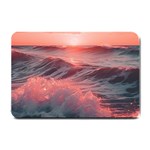 Ocean Waves Sunset Small Doormat 24 x16  Door Mat