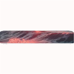 Ocean Waves Sunset Small Bar Mat by uniart180623