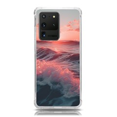 Ocean Waves Sunset Samsung Galaxy S20 Ultra 6 9 Inch Tpu Uv Case by uniart180623