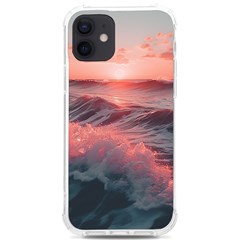 Ocean Waves Sunset Iphone 12/12 Pro Tpu Uv Print Case by uniart180623