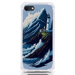 Lighthouse Sea Waves iPhone SE Front