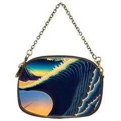 Japanese Japan Waves Sea Ocean Chain Purse (one Side) by uniart180623