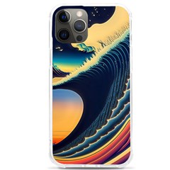 Japanese Japan Waves Sea Ocean Iphone 12 Pro Max Tpu Uv Print Case by uniart180623