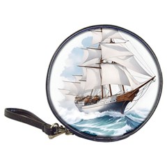 Ship Sail Sea Waves Classic 20-cd Wallets by uniart180623