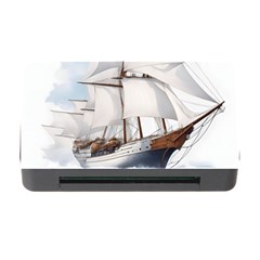 Ship Sail Sea Waves Memory Card Reader With Cf by uniart180623