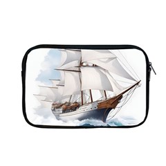 Ship Sail Sea Waves Apple Macbook Pro 13  Zipper Case by uniart180623