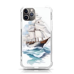 Ship Sail Sea Waves Iphone 11 Pro 5 8 Inch Tpu Uv Print Case by uniart180623