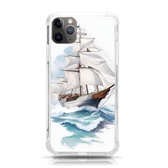 Ship Sail Sea Waves Iphone 11 Pro Max 6 5 Inch Tpu Uv Print Case by uniart180623