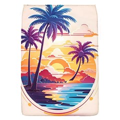 Nature Tropical Palm Trees Sunset Removable Flap Cover (s) by uniart180623