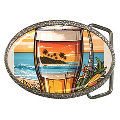 Beach Summer Drink Belt Buckles by uniart180623