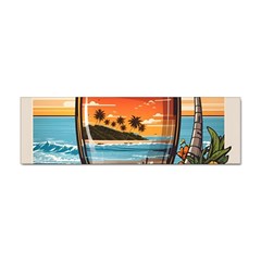 Beach Summer Drink Sticker Bumper (10 Pack) by uniart180623