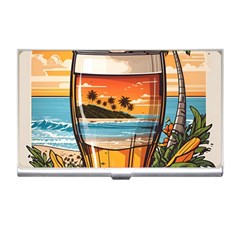 Beach Summer Drink Business Card Holder by uniart180623