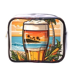 Beach Summer Drink Mini Toiletries Bag (one Side) by uniart180623