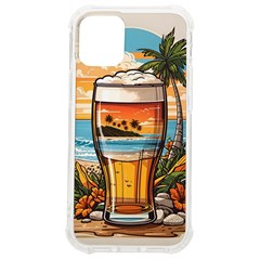 Beach Summer Drink Iphone 12 Mini Tpu Uv Print Case	 by uniart180623