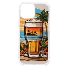 Beach Summer Drink Iphone 13 Mini Tpu Uv Print Case by uniart180623