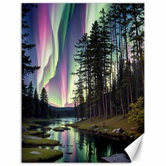 Northern Lights Aurora Borealis Canvas 12  X 16  by uniart180623