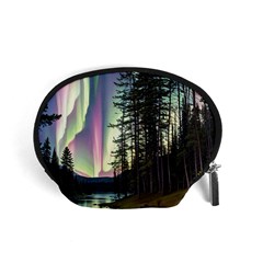 Northern Lights Aurora Borealis Accessory Pouch (small) by uniart180623