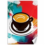 Coffee Tea Cappuccino Canvas 12  x 18  11.88 x17.36  Canvas - 1