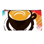 Coffee Tea Cappuccino Pencil Case Front