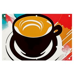 Coffee Tea Cappuccino Banner And Sign 6  X 4  by uniart180623