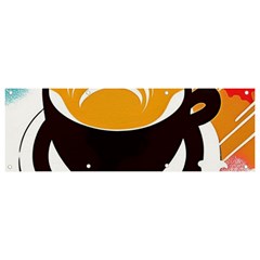 Coffee Tea Cappuccino Banner And Sign 9  X 3  by uniart180623