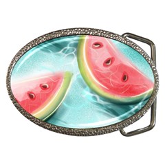 Watermelon Fruit Juicy Summer Heat Belt Buckles by uniart180623