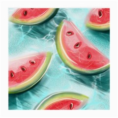 Watermelon Fruit Juicy Summer Heat Medium Glasses Cloth (2 Sides) by uniart180623