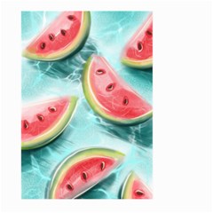 Watermelon Fruit Juicy Summer Heat Large Garden Flag (two Sides) by uniart180623