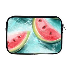 Watermelon Fruit Juicy Summer Heat Apple Macbook Pro 17  Zipper Case by uniart180623