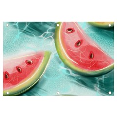 Watermelon Fruit Juicy Summer Heat Banner And Sign 6  X 4  by uniart180623