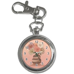 Flowers Vase Rose Plant Vintage Key Chain Watches by uniart180623