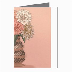 Flowers Vase Rose Plant Vintage Greeting Cards (pkg Of 8) by uniart180623