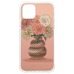 Flowers Vase Rose Plant Vintage Iphone 12/12 Pro Tpu Uv Print Case by uniart180623