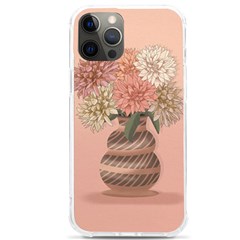 Flowers Vase Rose Plant Vintage Iphone 12 Pro Max Tpu Uv Print Case by uniart180623