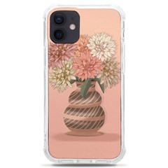 Flowers Vase Rose Plant Vintage Iphone 12 Mini Tpu Uv Print Case	 by uniart180623