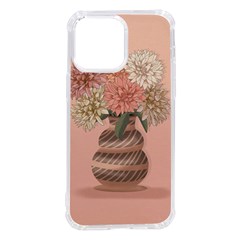 Flowers Vase Rose Plant Vintage Iphone 14 Pro Max Tpu Uv Print Case by uniart180623