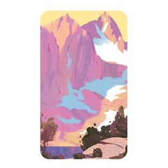 Pink Mountains Grand Canyon Psychedelic Mountain Memory Card Reader (rectangular) by uniart180623