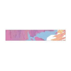 Pink Mountains Grand Canyon Psychedelic Mountain Premium Plush Fleece Scarf (mini) by uniart180623