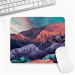 Adventure Psychedelic Mountain Large Mousepad Front